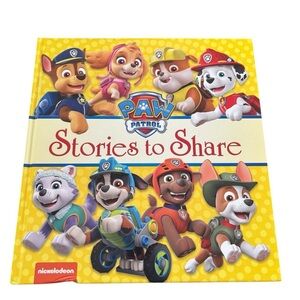 Nickelodeon Paw Patrol StoriesTo Share Hardcover Book 2021 Edition 12 Stories